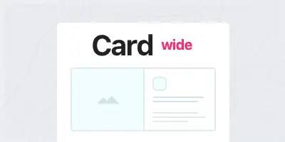 Card (wide)