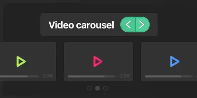 Video Carousel
